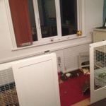 rabbit housing - indoor enclosure